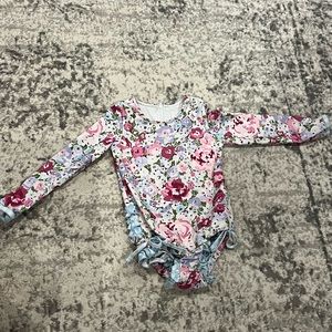 Sweet Honey Toddler Rash Guard Swimsuit